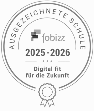Fobizz-Siegel -  Ausgezeichnet 2025/ 2026