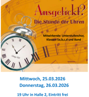 Plakat Musicalauff�hrung