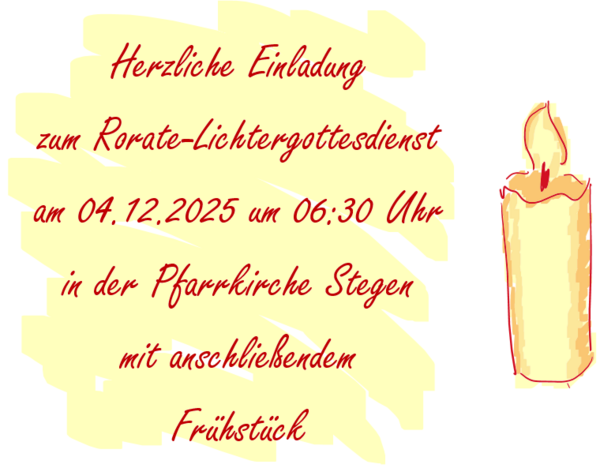 Rorate-Gottesdienst 2025 Rorate-Gottesdienst 2025